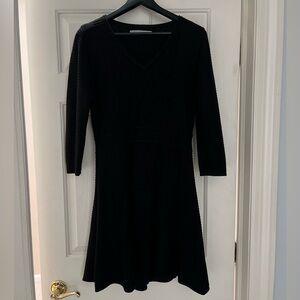 Marc New York Black Long Sleeve Dress